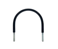 Support flexible col de cygne en acier au carbone à bras long, tube flexible 1/4 po pour protection de câbles électriques, non standard