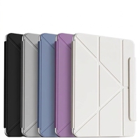 Étui pour tablette ultra magnétique en cuir PU, étui intelligent, étui de protection pour iPad Pro 2024/2025 13 pouces