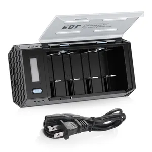 EBL NiMH NiCD AA AAA C D 9V Lithium Battery Charger With USB Port