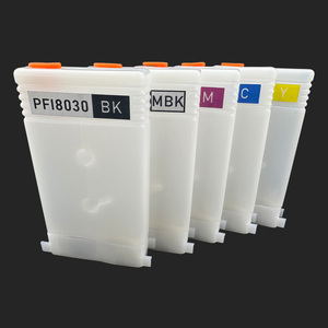 5 Stuks 80Ml Pfi030 PFI-030 Lege Hervulbare Inktcartridge Voor Canon Imageprograf TM-240 TM-340 <span class=keywords><strong>Ta</strong></span>-20 <span class=keywords><strong>Ta</strong></span>-30 Printer Zonder Chip - Product Image 3