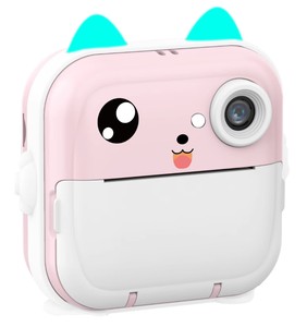 <span class=keywords><strong>Appareil</strong></span> <span class=keywords><strong>photo</strong></span> numérique instantané sans fil OEM pour enfants <span class=keywords><strong>avec</strong></span> écran 2,4 pouces, enregistrement en un clic, imprimante thermique miniature grand angle 180° - Product Image 1