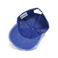 Venta al por mayor personalizado bordado Europeo Americano de alta calidad al aire libre de marca Casual Vintage lavado desgastado clásico papá gorra