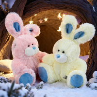 Boneka Kelinci Lipat Lucu Bahan Premium Isi Kapas PP Mainan Hewan Isi Dakron Lembut Murah Langsung dari Pabrik