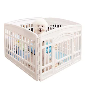 POP DUCK Portable Folding Puppy dog cat cages houses Plastic Pet Playpen