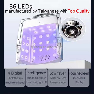 Nouvelle Lampe UV LED Professionnelle <span class=keywords><strong>Hybride</strong></span> 86W <span class=keywords><strong>Rechargeable</strong></span> pour Séchage Rapide du Gel et Vernis à Ongles – Modèle 2025 - Product Image 5