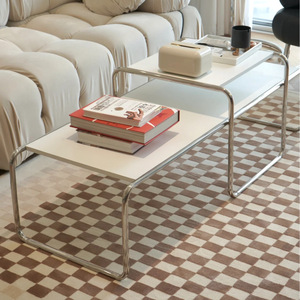EIFFEL HOME Tapis vintage à motif damier en fibre de polyester pour salon, chambre à coucher, bureau, motif quadrillé, décoration intérieure - Product Image 4