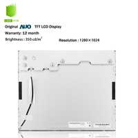 Layar LCD AUO 19.0 inci 1280x1024 G190ETN01.2 Panel HMI Industri Tahan Suhu Luas Modul LCD 19 Inci