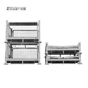 Istifleme galvanizli hafif çelik Q235 kolayca hareketli istiflenebilir çelik Stillages palet - Product Image 1