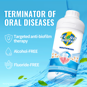 น้ำยาบ้วนปากแบบพกพา แอนตี้แบคทีเรีย ฟลัช วอเตอร์ สำหรับการดูแลช่องปากอย่างอ่อนโยนและลมหายใจสดชื่นยาวนาน - Product Image 2