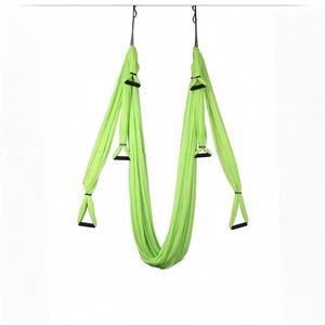 Kit de balançoire de yoga <span class=keywords><strong>aérien</strong></span> professionnel 5M, couleur et logo personnalisables, soies en nylon haute résistance durables pour l'exercice, hamacs de qualité supérieure - Product Image 6