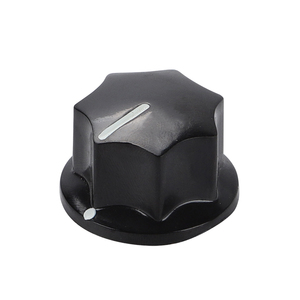 Hot Sales Black Bakelite Knop Cap MF-B01B02 B03 Met Witte Indicator Line Knop Cap - Product Image 1