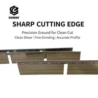 Règle de découpe dorée avec revêtement en titane |   Acier Premium 23,8 mm pour la fabrication de matrices à haut volume et l'emballage post-presse en Chine