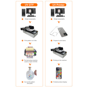 Impresora Plana LED UV Multifunción 6090 Tamaño A1 para Grabado 3D y Barnizado XP600, Ideal para Pequeños Negocios - Product Image 5