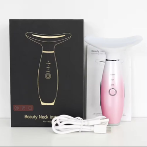 Equipo de Masaje de Tres Colores - Dispositivo de Belleza para Moldear la Piel de la Cabeza - Instrumento de Masaje Eléctrico de Pulsos para Reafirmar el Rostro y el Cuello - Product Image 5