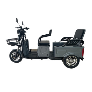Holladay Vélo Électrique Urbain 2 Places, Autonomie 40 km, Tricycle Électrique Pratique avec Panier pour Personnes Âgées - Product Image 2