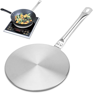 Disque diffuseur de chaleur <span class=keywords><strong>pour</strong></span> plaque de cuisson à <span class=keywords><strong>induction</strong></span> 21,5 cm/8,45 pouces, <span class=keywords><strong>adaptateur</strong></span> <span class=keywords><strong>pour</strong></span> <span class=keywords><strong>casserole</strong></span> et poêle, outil de cuisson - Product Image 1