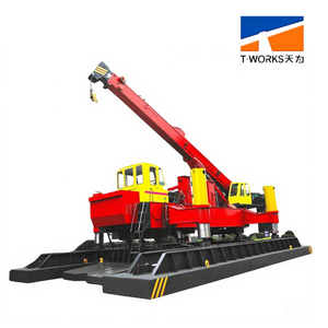 Hydraulische statische palenram van het loopmodel, 3900kN-9900kN, middelgrote/grote maat, voor brug-/hoogbouwpaalvoegingen - Product Image 1