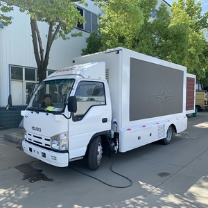 ISUZU 4X2 P4 LED Screen Truck Outdoor Advertising Truck LED Billboard Truck for Sale - Product Image 2