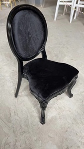 Chaise fantôme <span class=keywords><strong>de</strong></span> mariage <span class=keywords><strong>de</strong></span> fête d'événement <span class=keywords><strong>de</strong></span> <span class=keywords><strong>location</strong></span> <span class=keywords><strong>de</strong></span> salle à manger King Royal en plastique empilable <span class=keywords><strong>de</strong></span> couleur noire - Product Image 5