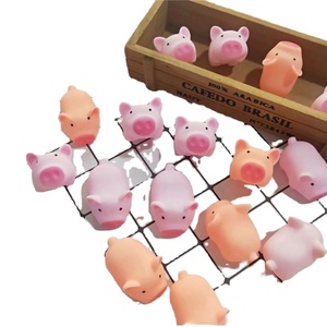 Oferta Especial: Cerditos de Goma Rosados con Sonido para Baby Shower, Recuerdos de Fiesta para Niños, Mini Cerditos de Goma para el Baño - Product Image 2