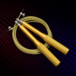 Cuerda de Saltar Ajustable de PVC con Logotipo Personalizado 2025, Cuerda de Saltar Metálica al por Mayor para Deportes de Salto, Material de Aluminio y Cable de Acero - Product Image 4