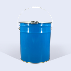 Bidons de peinture métalliques vides personnalisés de 15, 18, <span class=keywords><strong>20</strong></span>, 23, 25 <span class=keywords><strong>litres</strong></span> avec couvercle à anneau de verrouillage et poignée - Product Image 4