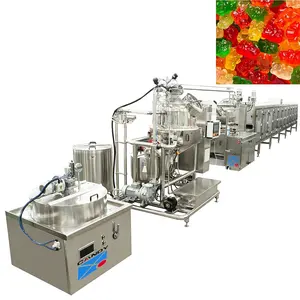 Máquina de dulces automática, línea de producción de dulces de goma, precio de fábrica, repuestos, producto nuevo 2020, dulces de comida, paquistaní, 500