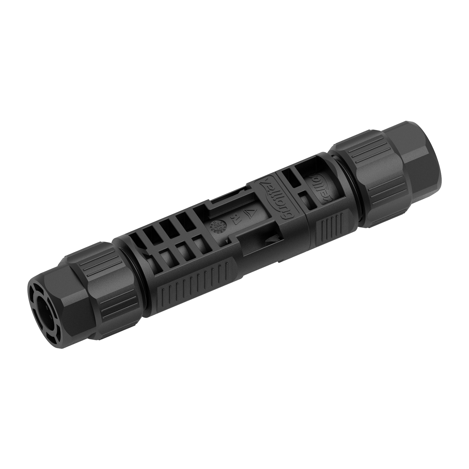 1500V IP68 Waterproof Solar Panels Connector PPO Male And Female Adaptor For PV Cable 1P Copper Contact Power Connection · image 2