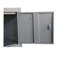 Casier à vêtements en acier ignifuge en métal portable meubles de chambre au design moderne pour la maison salon école et hôtel
