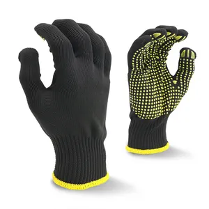 ENTE安全手掌点缀防滑坚固耐磨棉针织工作安全手套