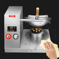 Robot de cuisine automatique QDMECH, wok commercial, poêle à frire au gaz, robot cuisinier avec fonction minuterie pour les services de restauration