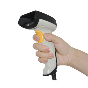 Escáner de Códigos de Barras Automático de Mano 1D/2D, Verificador de Precios, Escáner de Pasaportes, Inventario HS-6201C - Product Image 4