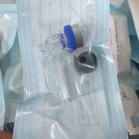 Flacons en verre de 3 ml transparents, emballés individuellement dans un emballage stérile, ouverture supérieure, stérilisation ETO pour usage pharmaceutique