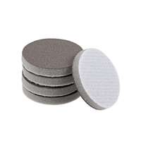 Éponges de ponçage à grain 120 softback humide sec abralon crochet et boucle mousse papier abrasif disque éponge
