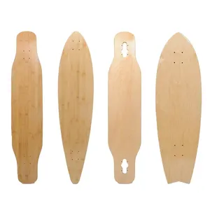 YAFENG boş paten kurulu üreticisi boy uzun kurulu özelleştirilmiş 7 kat 8.25 100% kanadalı akçaağaç özel kaykay longboard güverte
