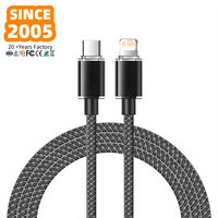 Usine directe en gros producteur original Pd 20w câble de charge rapide Pd 27w Usb c à L chargeur rapide pour 16 Pro Max pour IPHONE