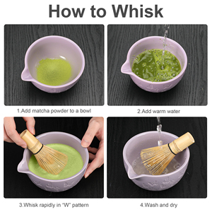 Wholesale Factory Price Custom Logo Japandi Design Japanese Food Grade Reusable Bamboo Matcha Whisk <b>Tea</b> Whisk for Matcha Chasen - Product Image 3
