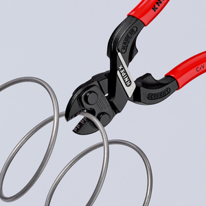 KNIPEX 71 31 160 CoBolt S Alicates de corte de doble palanca con cuchilla empotrada, revestimiento de plástico negro, 160 mm - Product Image 3