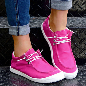 รองเท้าผ้าใบสำหรับผู้หญิง,รองเท้าสำหรับใส่สบายพื้นนิ่มพิมพ์ลายเสือดาวและดอกไม้รองเท้าผ้าใบรองเท้าผ้าใบแบบบาง SW-010 - Product Image 5