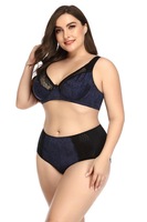 Culotte en dentelle à imprimé floral avec logo personnalisé, grandes tailles, lingerie sexy pour femmes, sous-vêtements féminins, ropa interior de encaje para mujeres
