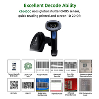 XT6400C Scanner de codes-barres, lecteur de Code QR WIFI, sans fil, Scanner de passeport, OCR, MRZ, XTIOT