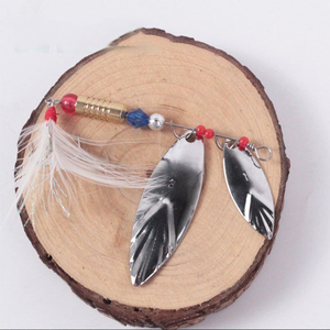 <span class=keywords><strong>Leurre</strong></span> de pêche 7g 9g Spinnerbait Spoon Salmon Pesca Metal Hard Rooster Tail Spinner Lure Baits Inline Spinner Seuelos <span class=keywords><strong>Salmo</strong></span> - Product Image 1