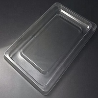 Boîte d'emballage de téléphone portable pliable en plastique transparent PVC PET avec plateau Blister transparent