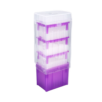 Embouts de pipette de filtre d'allongement 1250ul transparents non filtrés/embouts de pipette