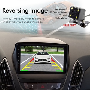 Autoradio 8+128 Go avec commande vocale IA et CarPlay pour Hyundai Tucson 2 LM IX35 2009-2015, Navigation GPS, Lecteur multimédia vidéo Android 13, 2Din - Product Image 3