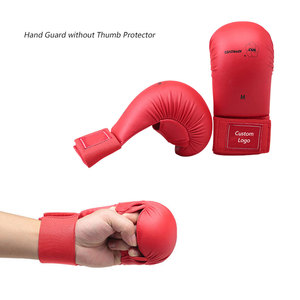 Tidesports KHG-001 Protège-<span class=keywords><strong>mains</strong></span> de karaté sans protège-pouce Logo personnalisable Unisexe pour l'entraînement et la compétition - Product Image 2
