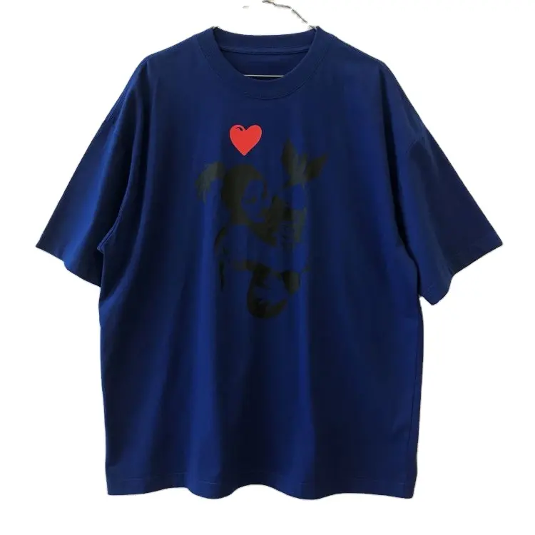 Fashion Design 100% Katoen Cool Gevoel Mannen Oversized Boxy Tshirt