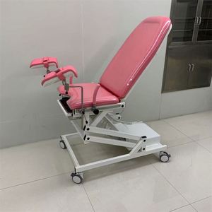 Mesa quirúrgica obstétrica multiusos para examen ginecológico móvil médico, cama plegable para tratamiento físico - Product Image 5