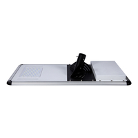 Lampe solaire LED de haute qualité 100W, lumière blanc chaud, IP65, aluminium, certifiée CE, garantie 5 ans, extérieur