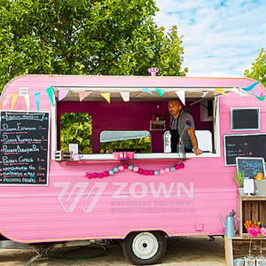 Heavy Duty <b>Electric</b> Food Truck with Strong Chassis, Mobile Kitchen for <b>BBQ</b>, Pizza & Fried Chicken, CE Approved - Product Image 6